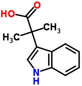 2-(1H-Indol-3-yl)-2-methyl-propionic acid cas no. 2770-92-5 98%